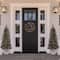 Haute Decor 24" Pre-Lit Frosted Ithica Pine Wreath, Soft White LED Lights